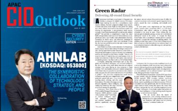 APAC CIO Outlook : Green Radar as Top 10 Cyber Security Companies- 2021